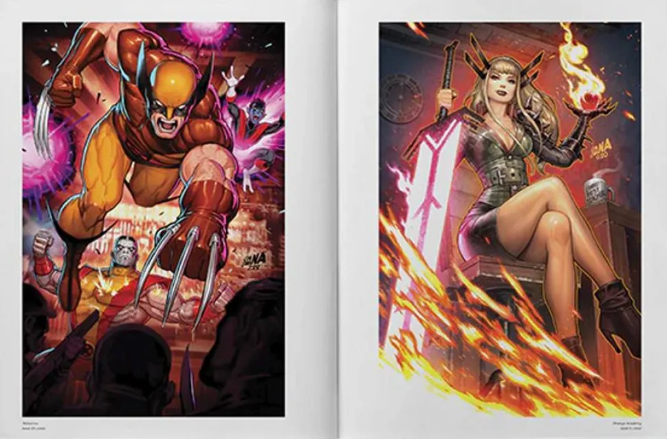 Marvel - The Marvel Art of David Nakayama Hardcover Book