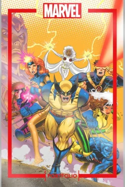 Marvel - The Marvel Portfolio of David Nakayama: X-Men 11" x 17" Art Print 12-Pack