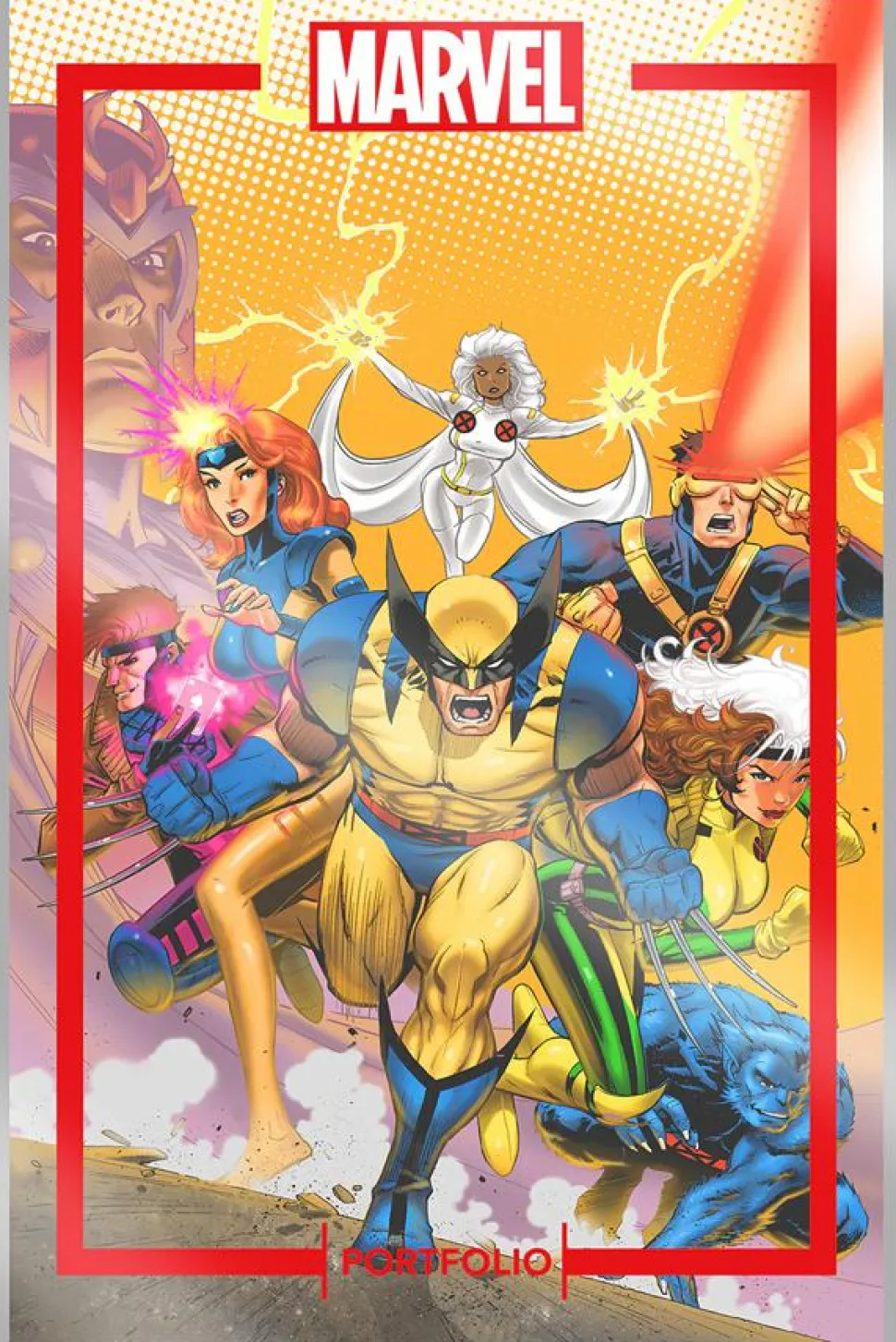 Marvel - The Marvel Portfolio of David Nakayama: X-Men 11" x 17" Art Print 12-Pack