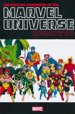 Marvel - The Official Handbook of the Marvel Universe Update ’89 Omnibus Hardcover Book (DM Variant Cover)