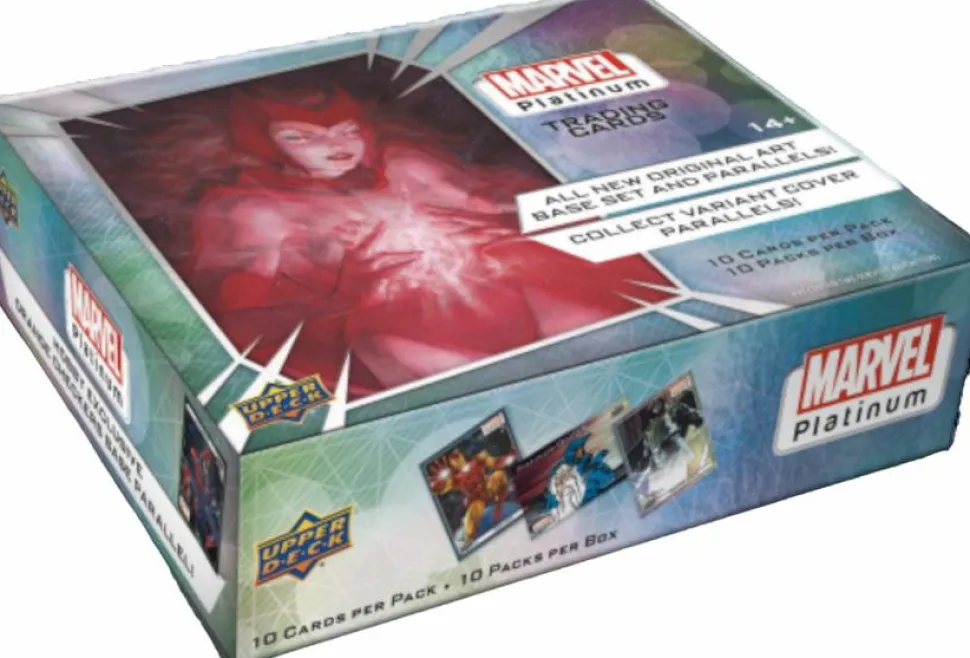 Marvel - Upper Deck Marvel Platinum Hobby Trading Cards Box (Display of 10)