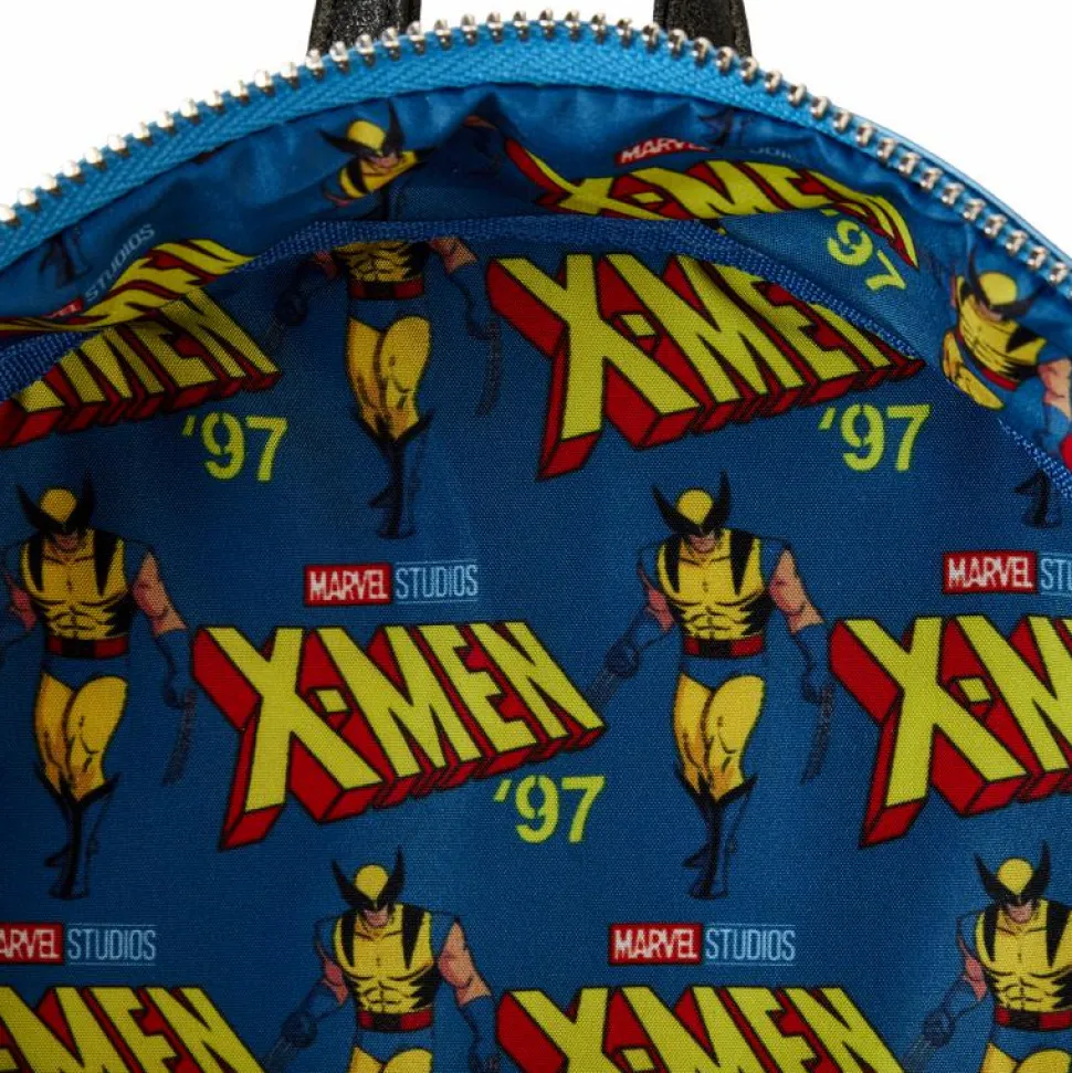 Marvel - Wolverine Metallic Cosplay 10" Faux Leather Mini Backpack