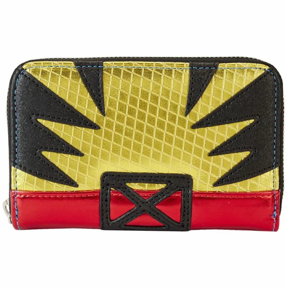Marvel - Wolverine Metallic Cosplay 4" Faux Leather Zip-Around Wallet