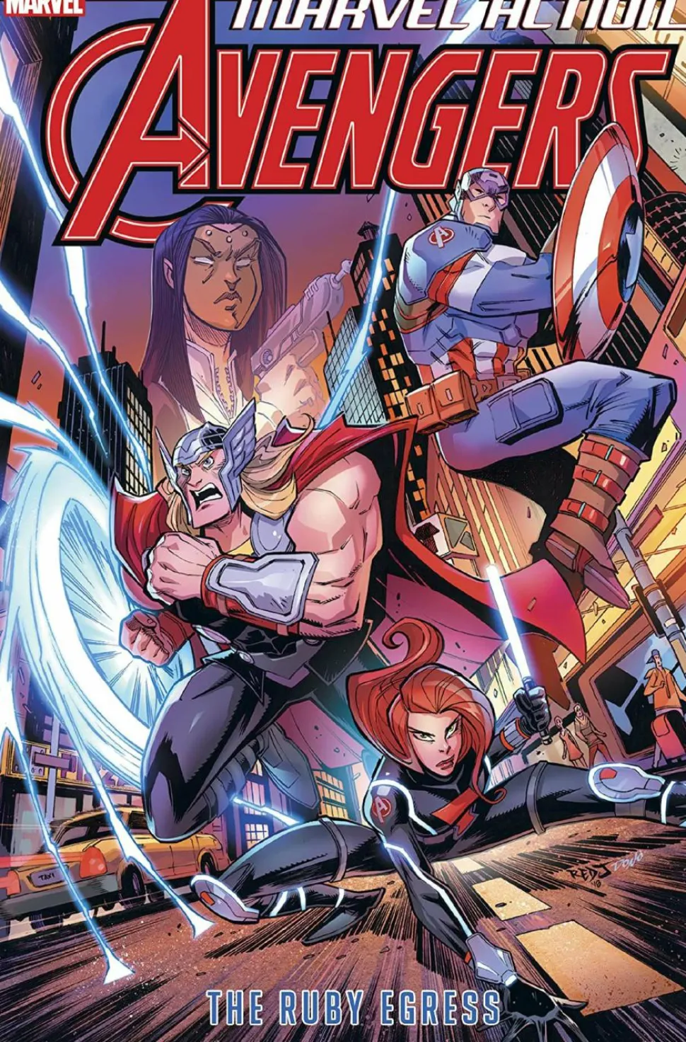 Marvel Action: Avengers - Book Two The Ruby Egress Paperback Book