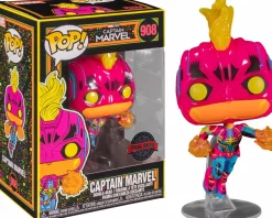 Marvel: Blacklight - Captain Marvel Blacklight Pop! Vinyl Figure