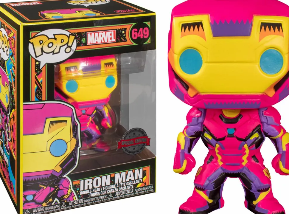 Marvel: Blacklight - Guardians of the Neon Pop! Vinyl Bundle (Set of 4)