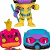 Marvel: Blacklight - Thanos, Captain Marvel & Ant-Man Blacklight Pop! Vinyl Bundle (Set of 3)