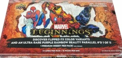 Marvel Comics - 2022 Marvel Beginnings Volume 2: Series 1 Hobby Trading Cards Box (Display of 15 Packs)