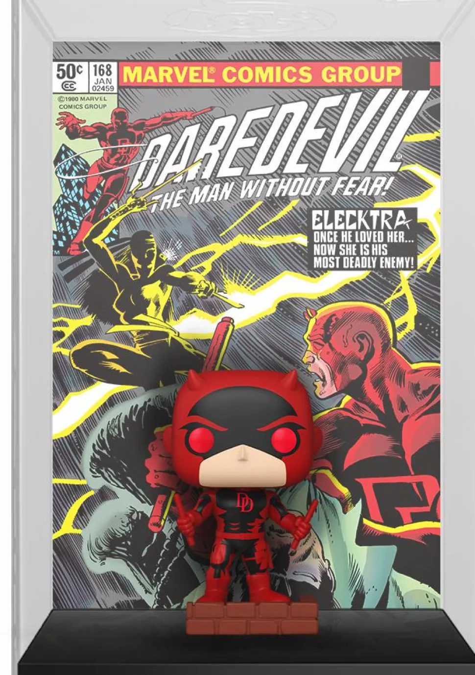 Marvel Comics - Daredevil the Man Without Fear #168 Pop! Comic Covers Vinyl Figure