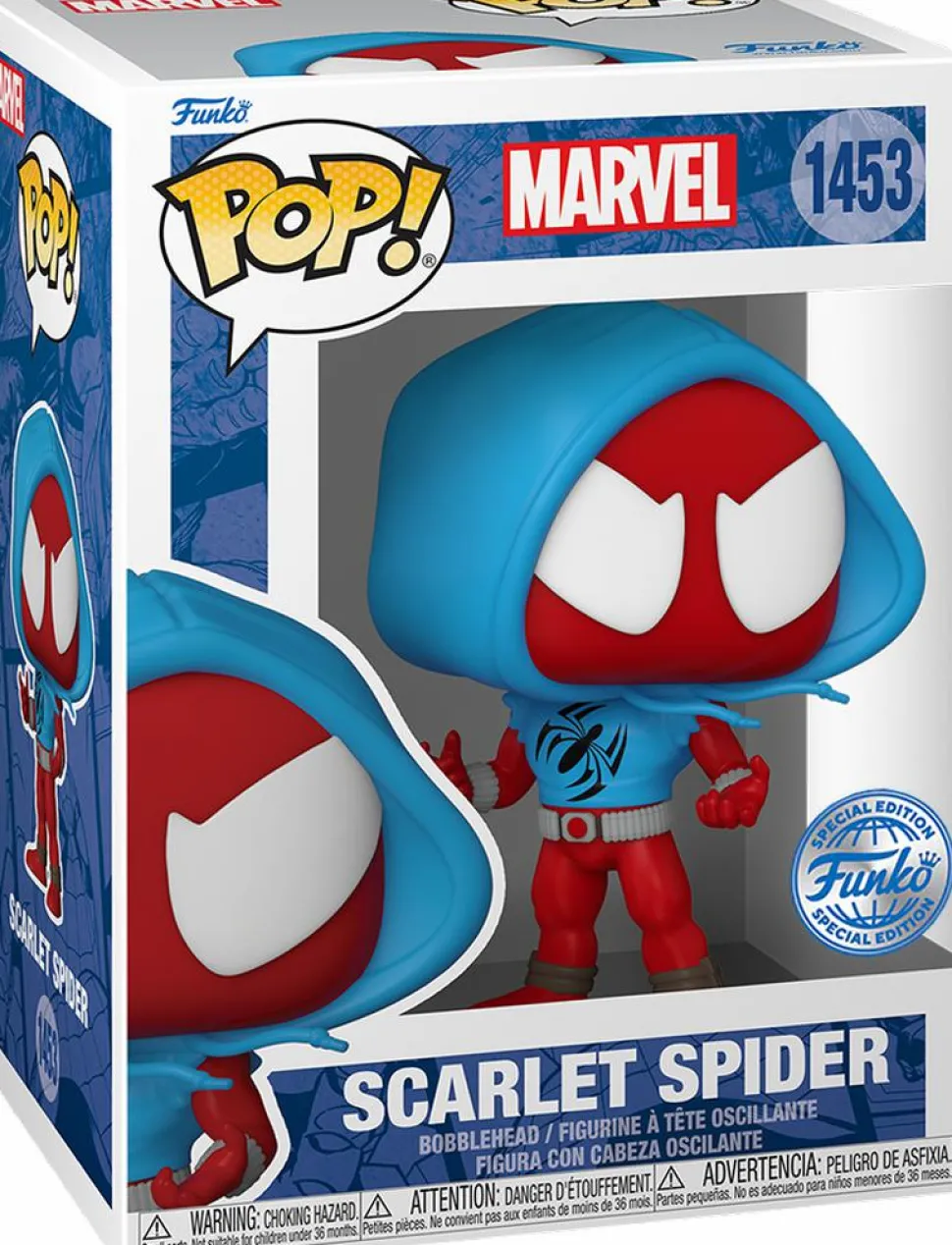 Marvel Comics - Scarlet Spider Pop! Vinyl Figure (Popcultcha Exclusive)
