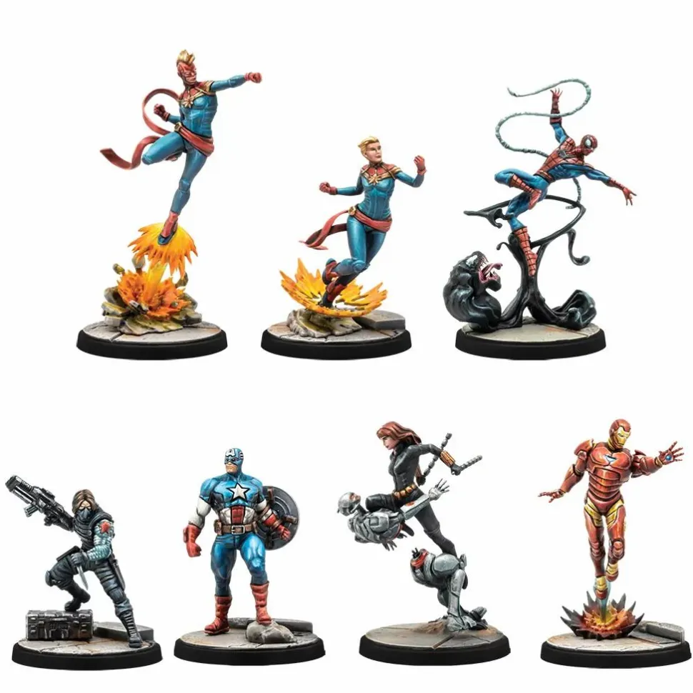 Marvel: Crisis Protocol - Earth's Mightiest Core Set Board Game