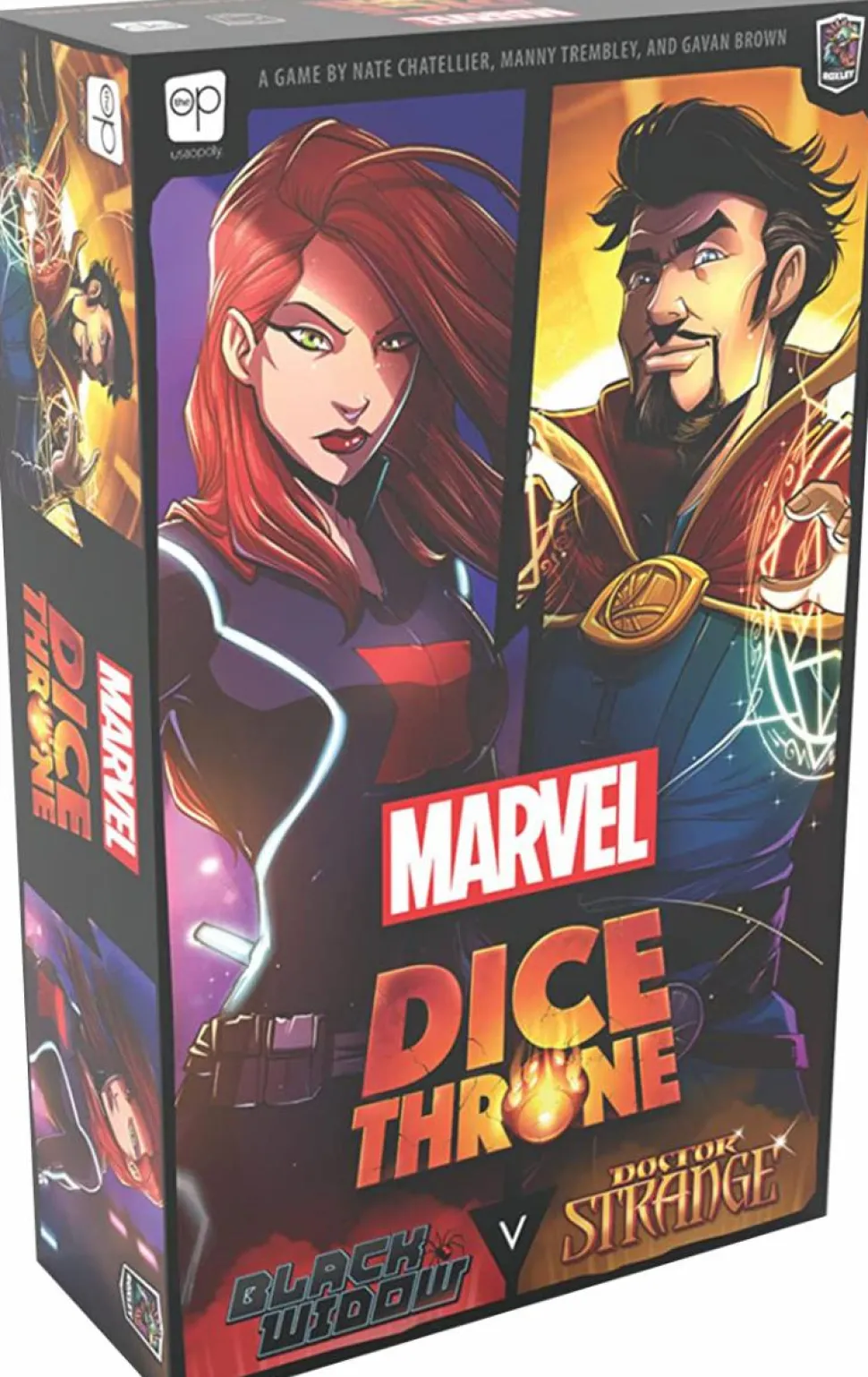 Marvel Dice Throne - Board Game 2-Hero Box Black Widow Vs Doctor Strange
