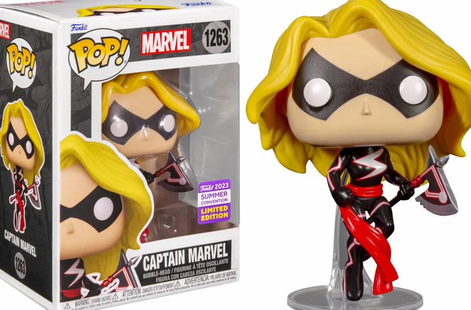 Marvel: Fear Itself - Captain Marvel Pop! Vinyl Figure (2023 Summer Convention Exclusive)