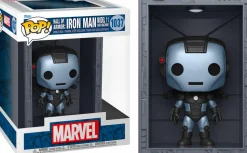 Marvel: Hall of Armor - Iron Man Model 11 War Machine Metallic Deluxe Pop! Vinyl Figure