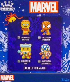 Marvel: Holiday - Gingerbread Minis 3” Scale Vinyl Figure (Mystery Single Unit)