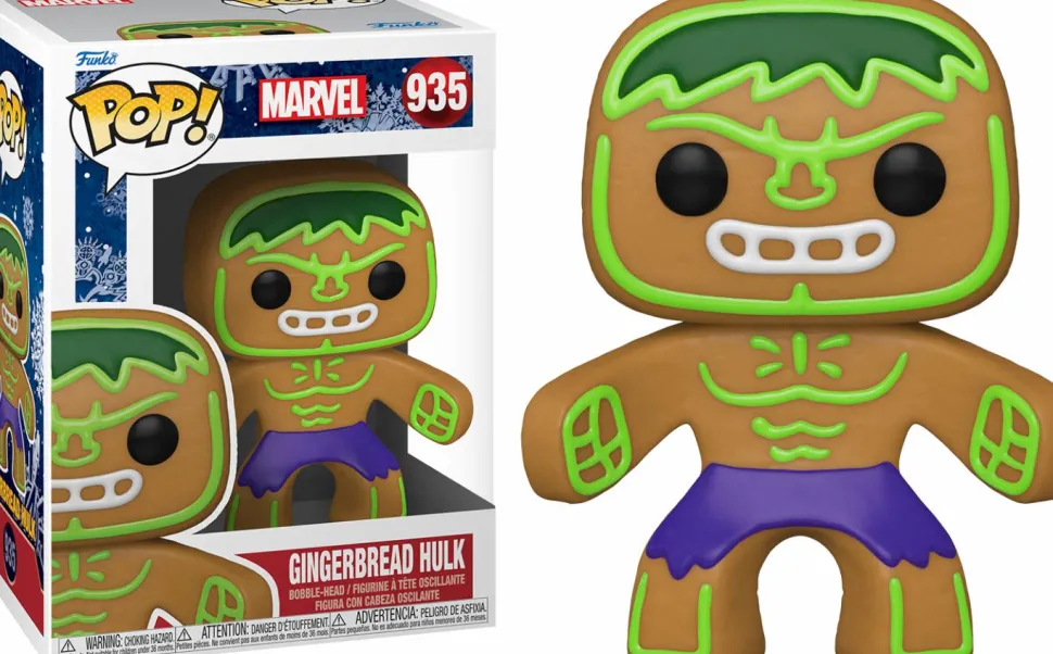 Marvel: Holiday - Hulk Gingerbread Man Pop! Vinyl Figure