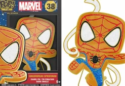 Marvel: Holiday - Spider-Man Gingerbread 4" Enamel Pop! Pin