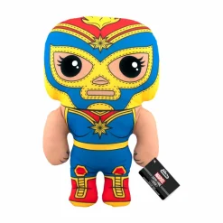 Marvel: Lucha Libre Edition - La Estrella Cosmica Captain Marvel 17” Plush