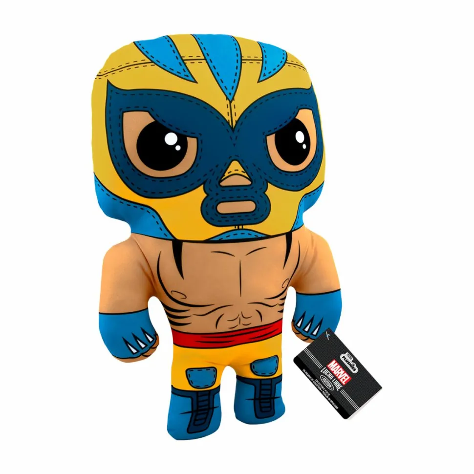 Marvel: Lucha Libre Edition - El Animal Indestructible Wolverine 17” Plush