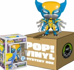 Marvel Mech Strike: Monster Hunters - Wolverine Mystery Box (Includes Wolverine & 3 Mystery Exclusive Pop! Vinyl Figures) (Funko / Popcultcha Exclusive)