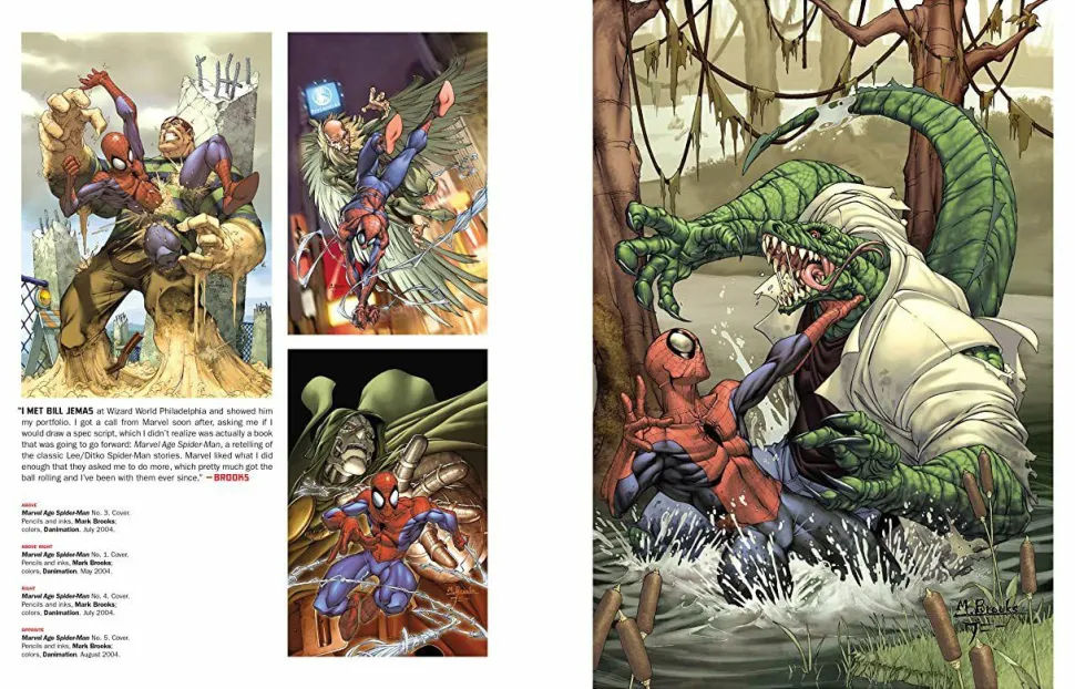 Marvel Monograph - The Marvel Art of Mark Brooks Paperback Book