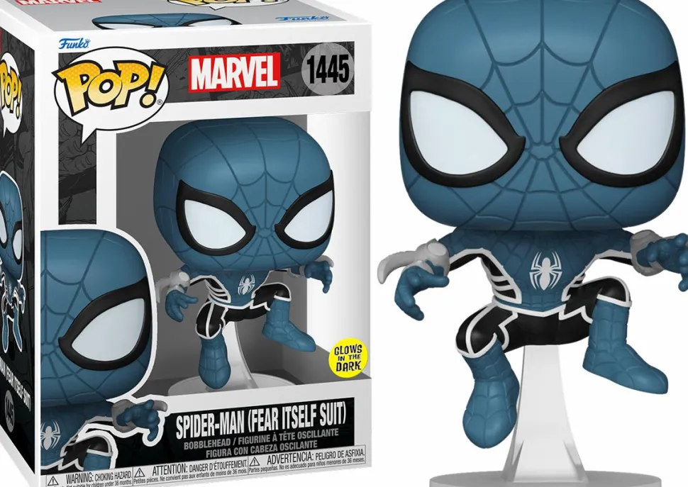 Marvel: Spider-Man Comics - Spider-Man (Fear Itself Suit) Glow-in-the-Dark Pop! Vinyl Figure