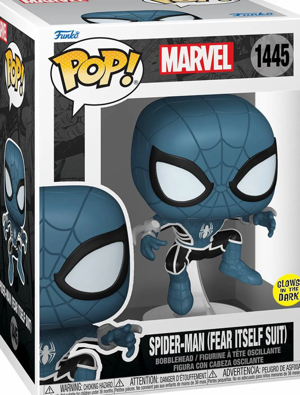 Marvel: Spider-Man Comics - Spider-Man (Fear Itself Suit) Glow-in-the-Dark Pop! Vinyl Figure