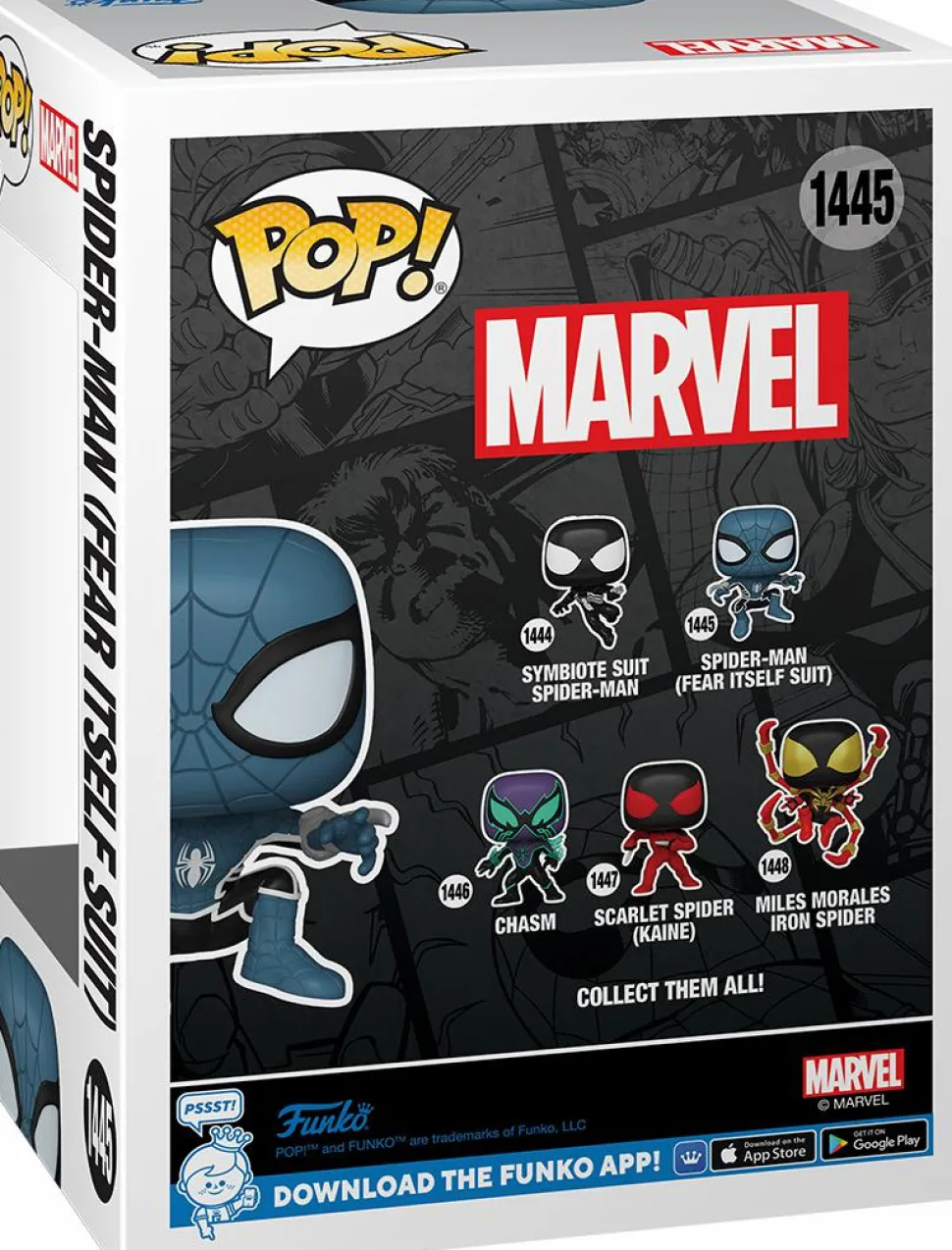Marvel: Spider-Man Comics - Spider-Man (Fear Itself Suit) Glow-in-the-Dark Pop! Vinyl Figure