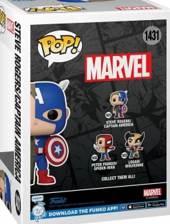 Marvel: Split - Steve Rogers/Captain America Pop! Vinyl Figure
