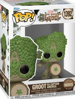 Marvel 85th Anniversary: We Are Groot - Groot as Captain America Pop! Vinyl Figure