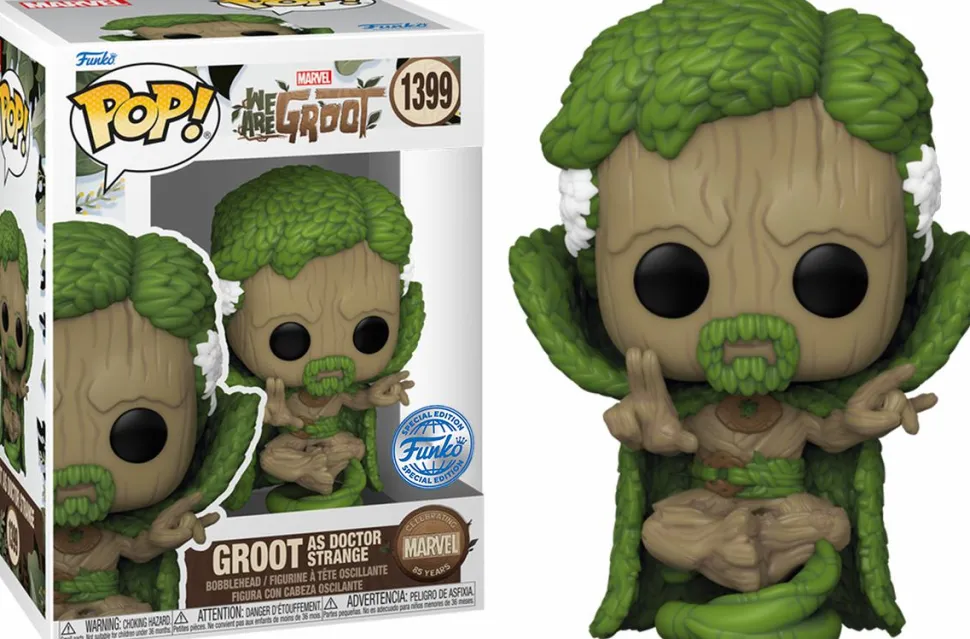 Marvel 85th Anniversary: We Are Groot - Groot as Doctor Strange Pop! Vinyl Figure (Popcultcha Exclusive)
