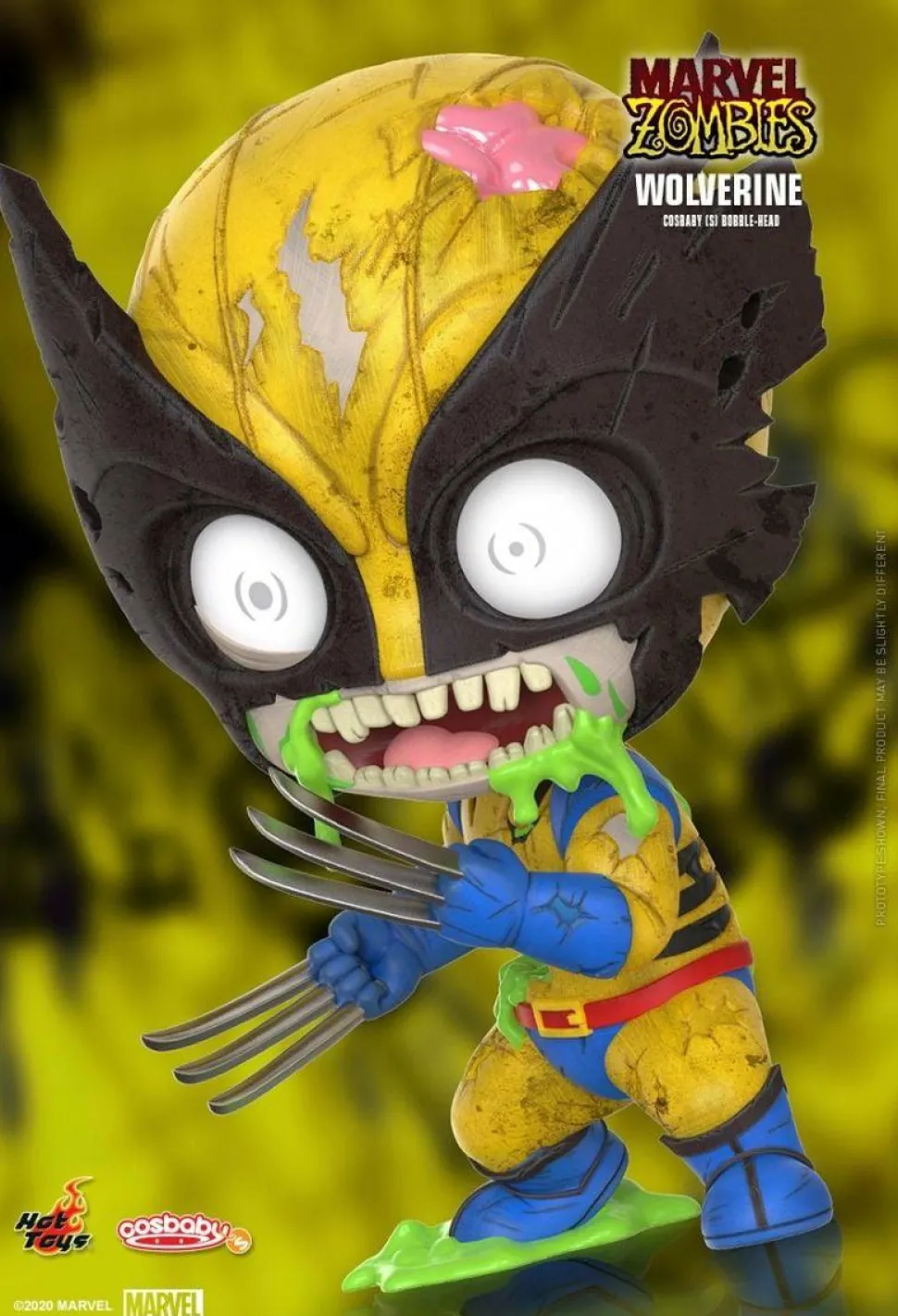 Marvel Zombies - Wolverine Cosbaby (S) Hot Toys Figure