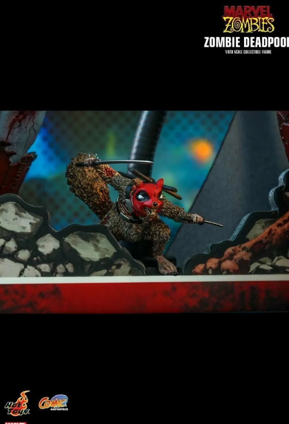 Marvel Zombies - Zombie Deadpool 1/6th Scale Hot Toys Action Figure