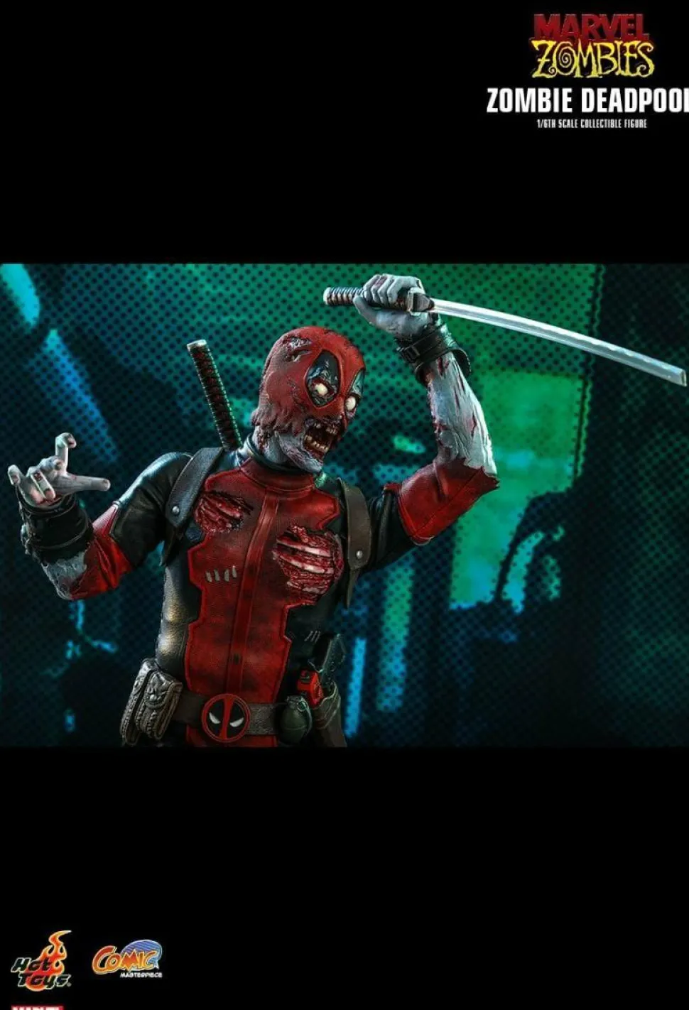 Marvel Zombies - Zombie Deadpool 1/6th Scale Hot Toys Action Figure