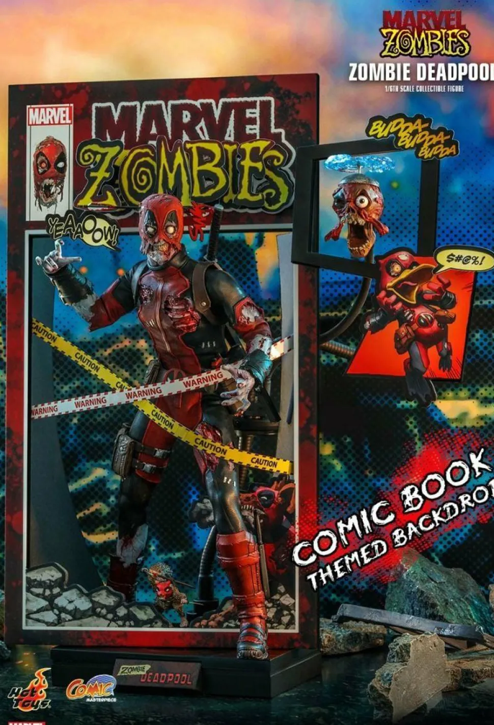 Marvel Zombies - Zombie Deadpool 1/6th Scale Hot Toys Action Figure