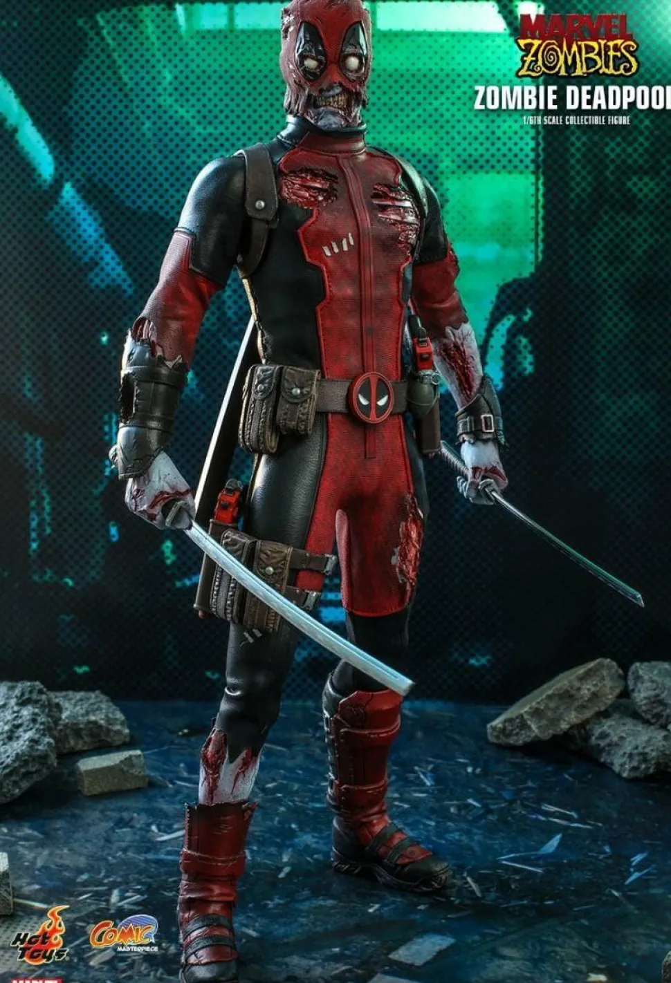 Marvel Zombies - Zombie Deadpool 1/6th Scale Hot Toys Action Figure