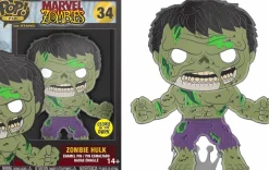 Marvel Zombies - Zombie Hulk Glow-in-the-Dark 4" Enamel Pop! Pin