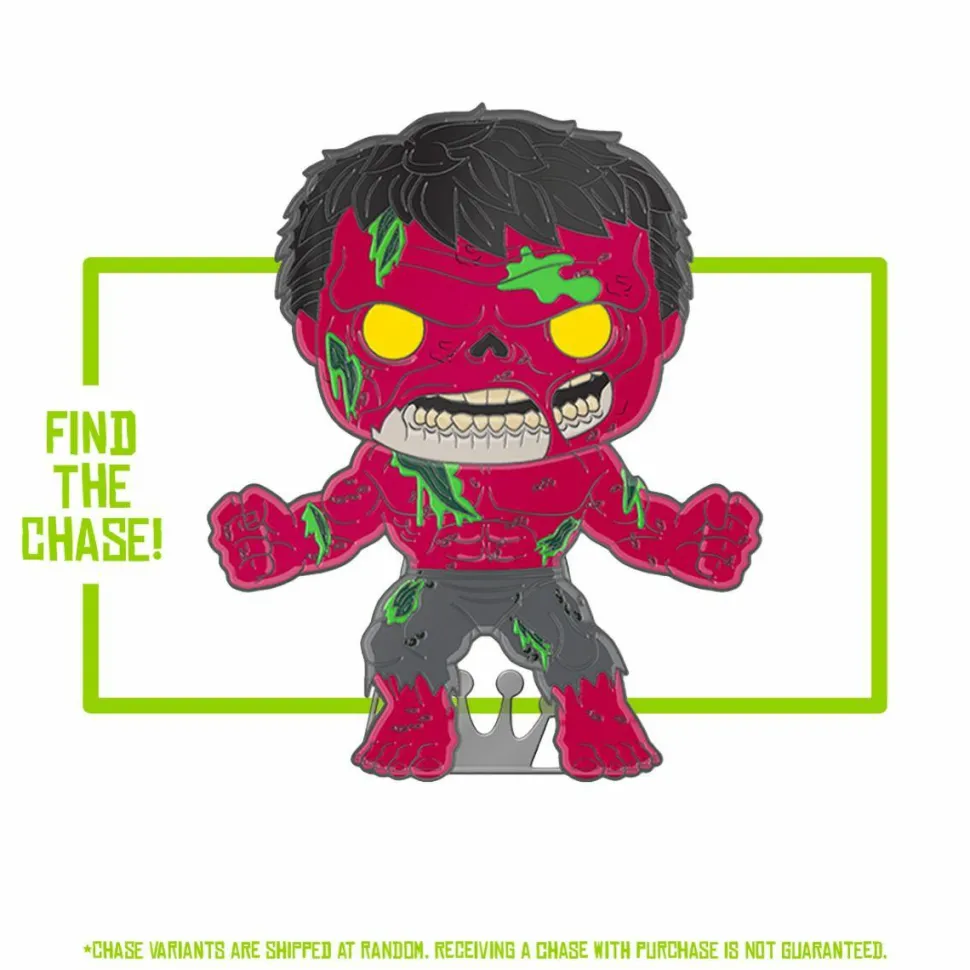 Marvel Zombies - Zombie Hulk Glow-in-the-Dark 4" Enamel Pop! Pin
