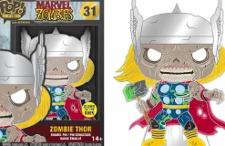 Marvel Zombies - Zombie Thor Glow-in-the-Dark 4" Enamel Pop! Pin