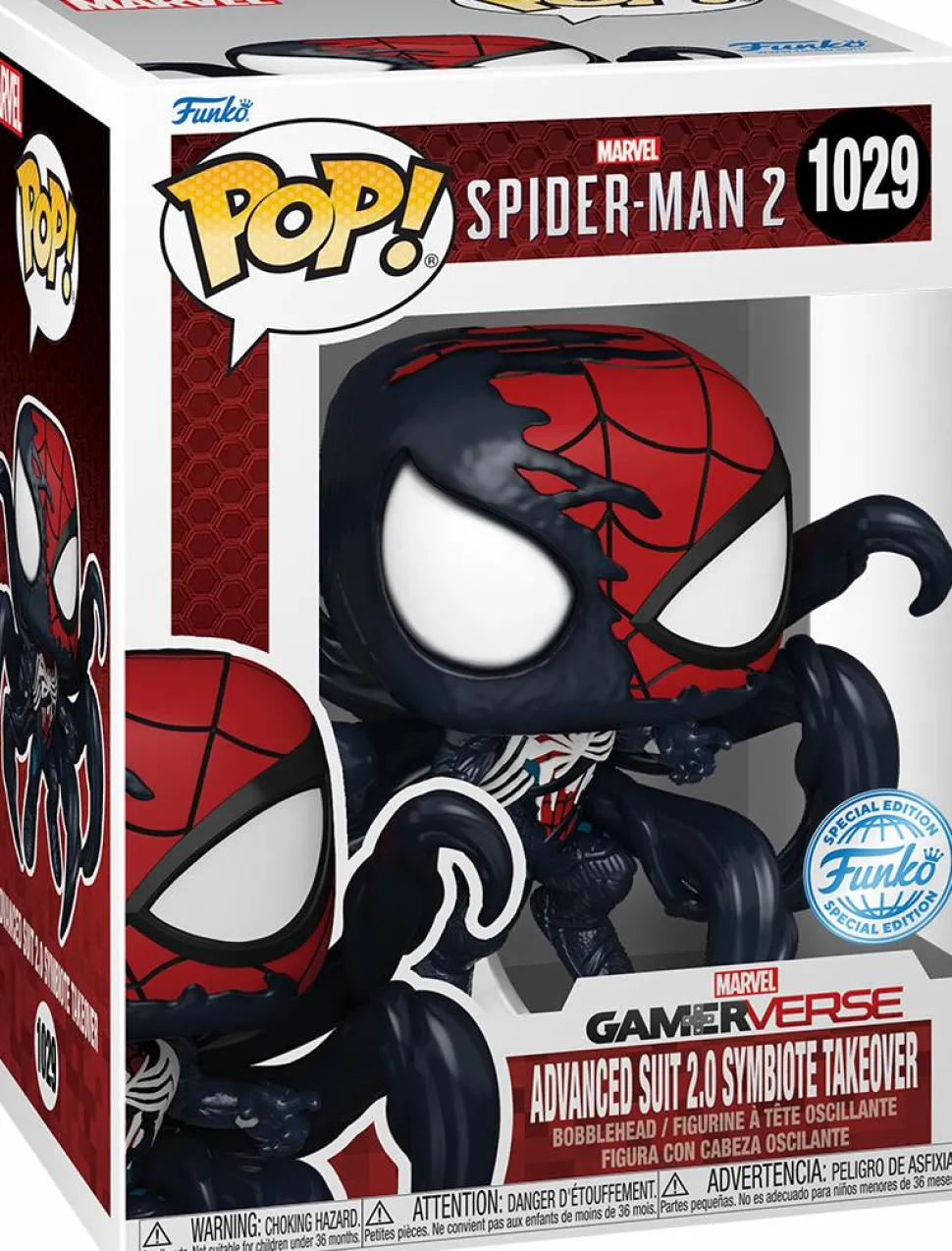 Marvel's Spider-Man 2 - Advanced Suit 2.0 Symbiote Takeover Pop! Vinyl Figure