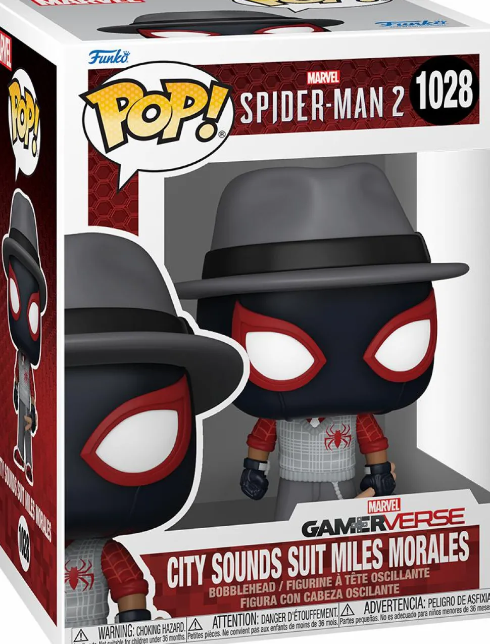 Marvel's Spider-Man 2 - City Sounds Suit Miles Morales Pop! Vinyl Figure