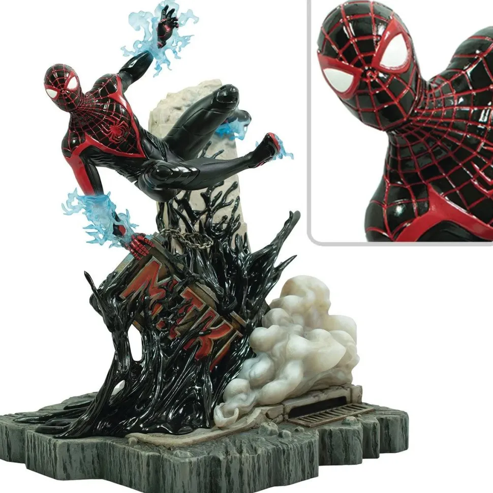 Marvel's Spider-Man 2 - Miles Morales Marvel GamerVerse Gallery 10" PVC Statue