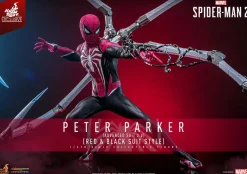 Marvel's Spider-Man 2 - Peter Parker (Advanced Suit 2.0) (Red and Black Suit Style) 1/6th Scale Hot Toys Action Figure (Hot Toys Exclusive)