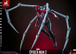 Marvel's Spider-Man 2 - Peter Parker (Advanced Suit 2.0) (Red and Black Suit Style) 1/6th Scale Hot Toys Action Figure (Hot Toys Exclusive)