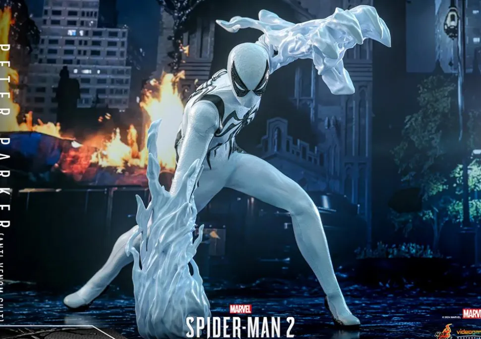 Marvel's Spider-Man 2 - Peter Parker (Anti-Venom Suit) 1/6th Scale Hot Toys Action Figure
