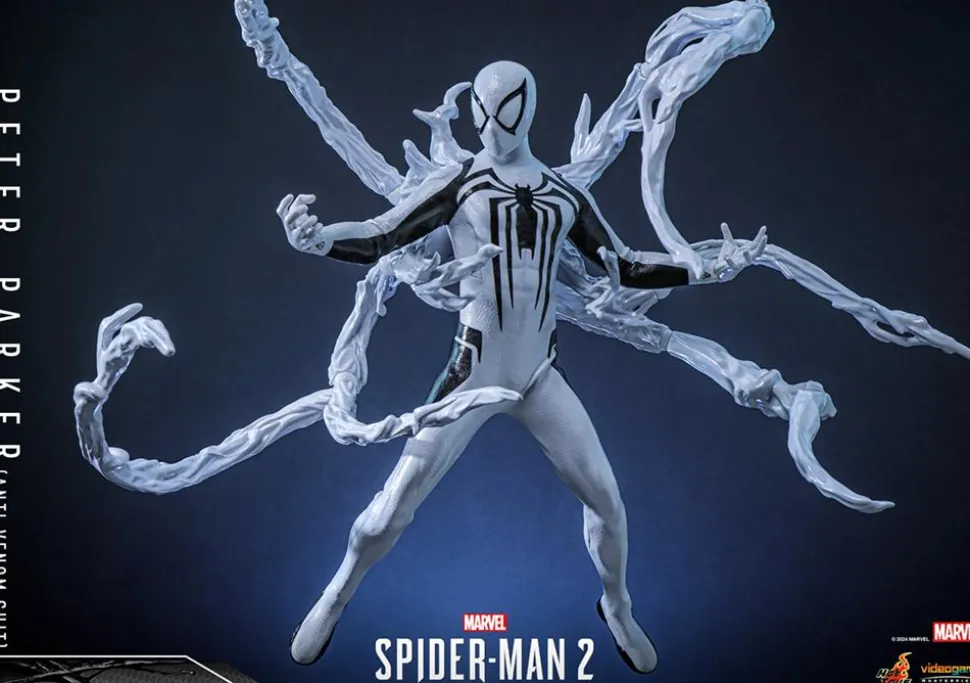 Marvel's Spider-Man 2 - Peter Parker (Anti-Venom Suit) 1/6th Scale Hot Toys Action Figure