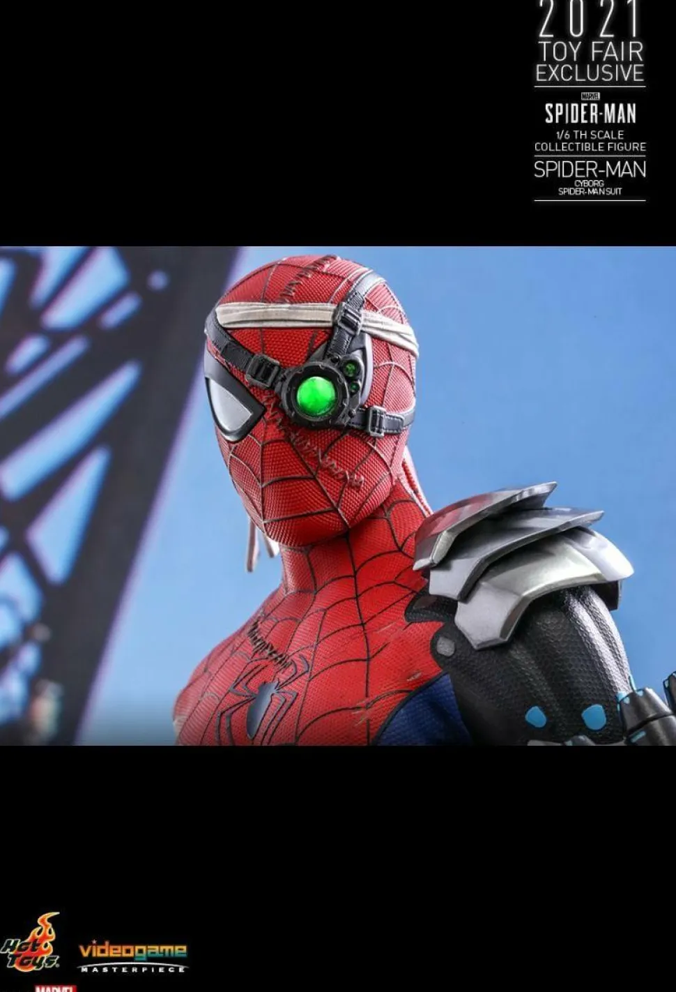 Marvel’s Spider-Man (2018) - Spider-Man in Cyborg Spider-Man Suit 1/6th Scale Hot Toys Action Figure (2021 Toy Fair Exclusive) (INT Sales Only)