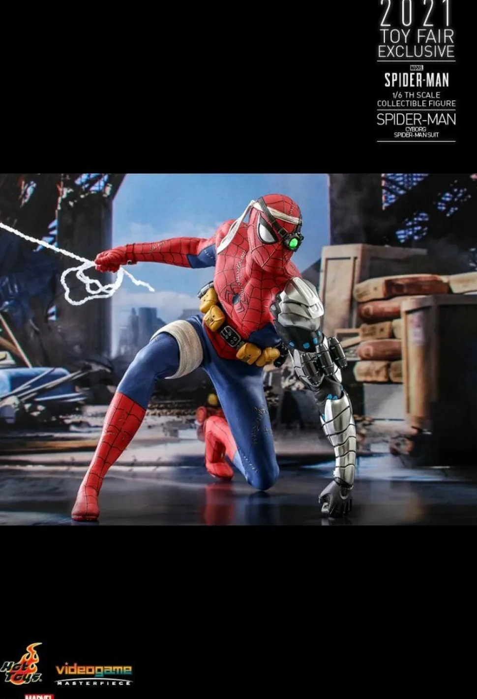 Marvel’s Spider-Man (2018) - Spider-Man in Cyborg Spider-Man Suit 1/6th Scale Hot Toys Action Figure (2021 Toy Fair Exclusive) (INT Sales Only)