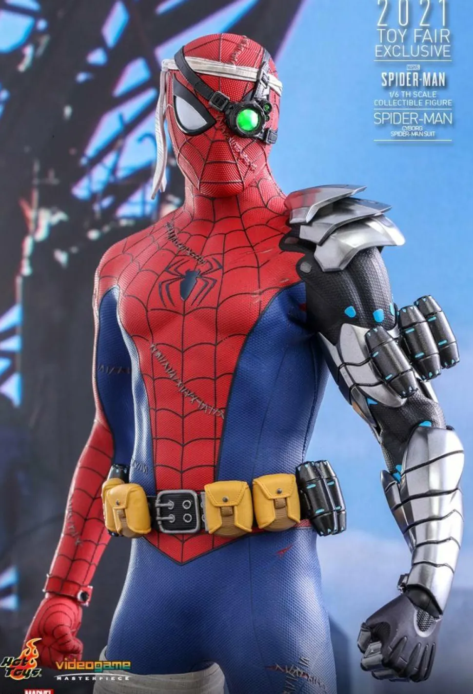 Marvel’s Spider-Man (2018) - Spider-Man in Cyborg Spider-Man Suit 1/6th Scale Hot Toys Action Figure (2021 Toy Fair Exclusive) (INT Sales Only)
