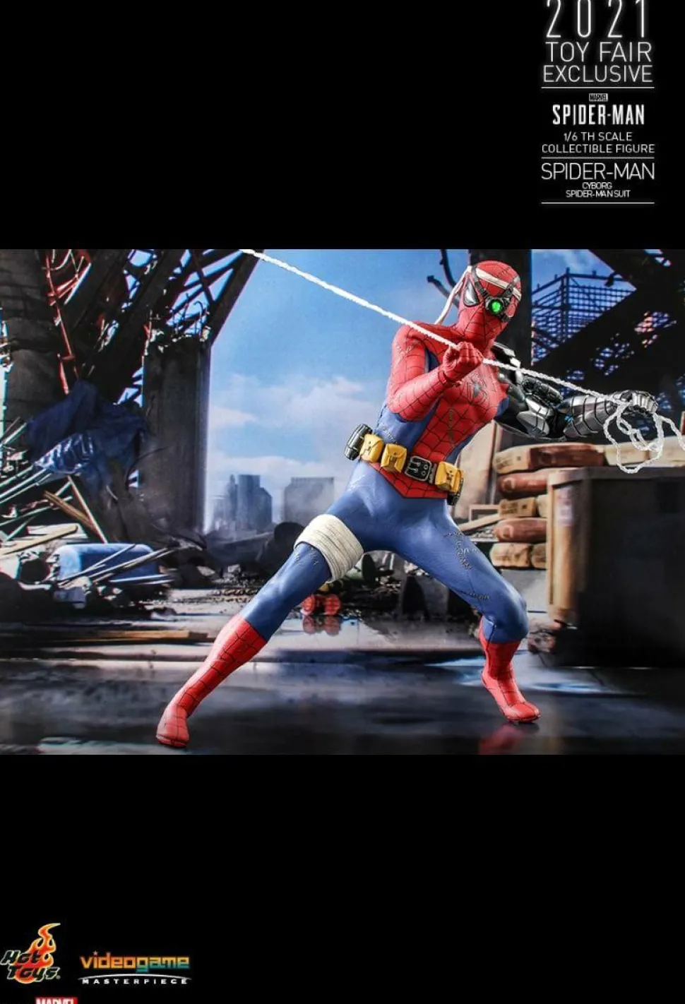 Marvel’s Spider-Man (2018) - Spider-Man in Cyborg Spider-Man Suit 1/6th Scale Hot Toys Action Figure (2021 Toy Fair Exclusive) (INT Sales Only)